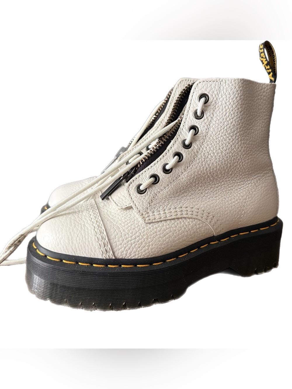 Dr. Martens White Sinclair Boots